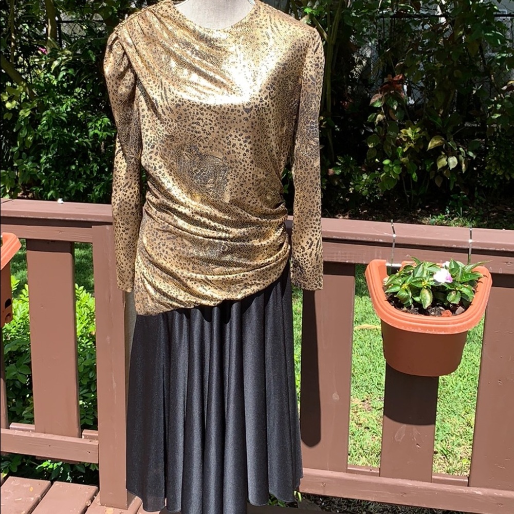 Vintage Lori Max New York Leopard Dress